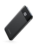 Bateria Externa 10400mAh Power Bank USB C 5V/3A con LED Patalla Bateria Portatil...