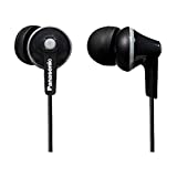Panasonic RP-HJE125E-K Auriculares Botón con Cable, In-Ear, Sonido Estéreo...