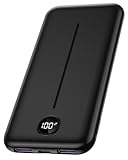 Power Bank, 22.5W QC Bateria Externa Carga Rapida 13800mAh, Bateria Portatil USB...
