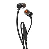 JBL T110 Auriculares In Ear con Pure Bass - Con manejo de un solo botón y...