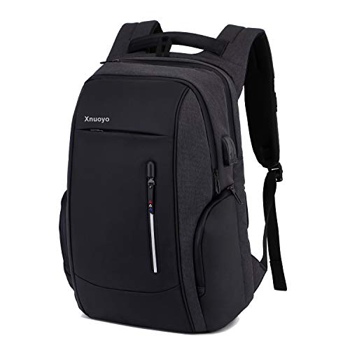 Mochila Antirrobo Carga USB para Portátil XNUOYO