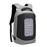 CONFUSE Mochila con Paneles Solares Carga USB 5W Impermeable Resistente una los...
