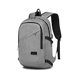 Kono Mochila Hombre Mochila Portatil Impermeable Mochila Ordenador Portatil 15.6...