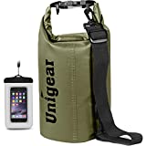 Unigear Bolsa Estanca 2L~40L Seca Impermeable + Funda De Movíl Camping Playa