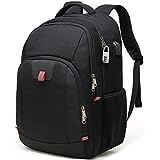 Mochila Antirrobo Impermeable, Mochila Portátil Hombre 17.3 Pulgadas Puerto USB...