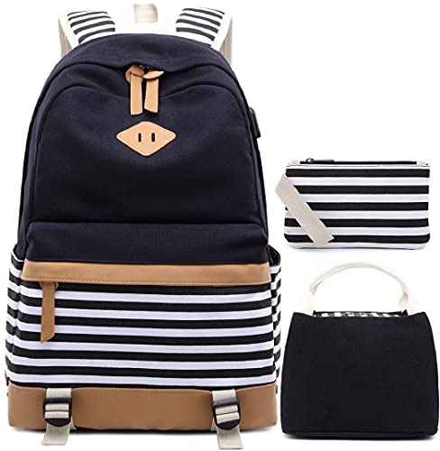 Mochila Mujer con Carga USB NETCHAIN «Pack de 3»