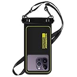 MR.LUYU Funda Impermeable Móvil, IPX8 Flotante Universal Bolsa para Móvil...