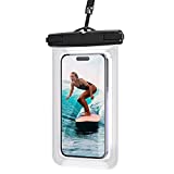 RUNMKUO Funda Impermeable Móvil IPX8 Universal,Bolsa para Móvil Estanca a...