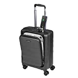 Sulema Maletas de Cabina 55x40x20 con USB de Carga Equipaje de Mano Trolley...