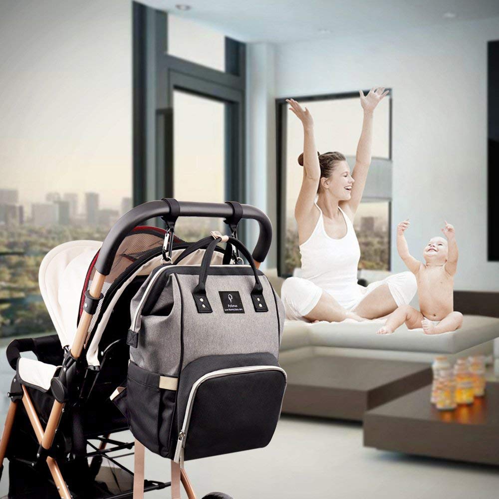 Bolso Mochila para Carrito de Bebé con USB