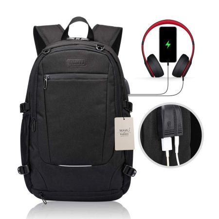 Mochila Antirrobo WAWJ ≫ con Carga USB