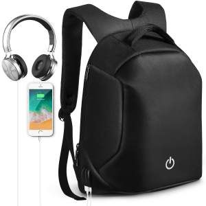 Mochila HOMIEE Antirrobo can Carga USB Unisex Imperme (4)