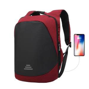 Mochila paraordenador portatil 17.3 Antirrobo Impermeable con carga USB ( (5)