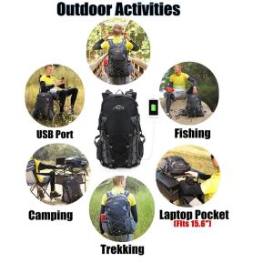 mochilas impermeables para senderismo MEISOHUA