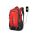 Mochila de Senderismo NewMum con Conector USB Impermeable color rojo