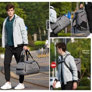 Mochila Antirrobo ASIES ▷ Bolsa de Hombro y de Mano DUFFELS para Deporte y Viaje 5