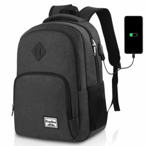 Mochila Escolar YAMTION ▷ con Puerto USB ⚡ Portátil 15.6 pulgadas