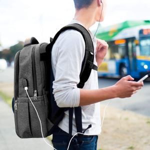 Mochila Escolar INATECK ≫ con Puerto USB para Portátiles 1