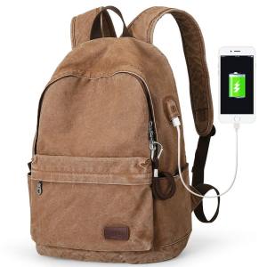 Mochila con Puerto de Carga USB Antirrobo MUZEE