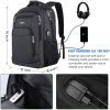 Mochilas Escolares Hombre Mochila para Portátil Antirrobo con USB
