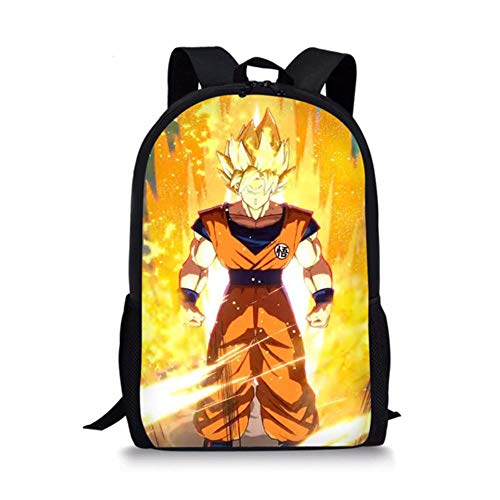 Bgdo.cccc Mochila Escolar diseño 3D Animal Ideal para Senderismo o la Vida Diaria Anime Dragon Ball Super School...