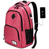 AUGUR Mochila Portatil 10 Colores con USB Puerto para Escolar Negocio- 35L...