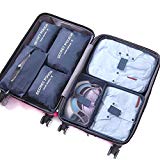 DoGeek- 7 en 1 Set de Organizador de Equipaje Viaje con Bolsa de...
