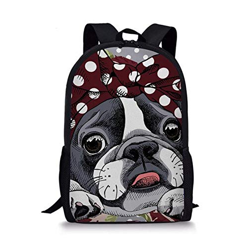 Bgdo.cccc Mochila Escolar diseño 3D Animal Ideal para Senderismo o la Vida Diaria 3D,YQ857C