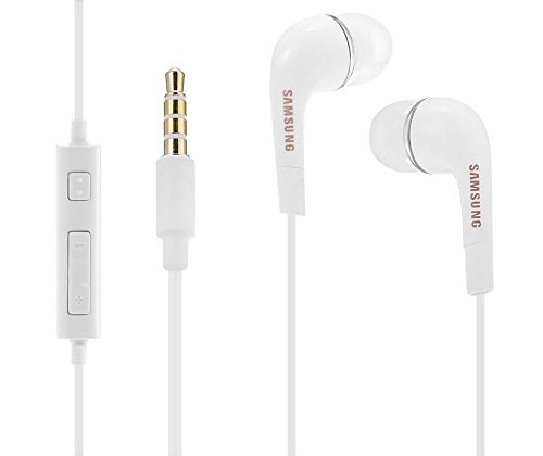 SAMSUNG EHS64 Original In-Ear Auriculares Tapones para Smartphone Clavija Estéreo de 3,5 mm Color Blanco
