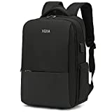 XQXA Mochila para computadora portátil de 15.6 pulgadas, mochila para hombres...