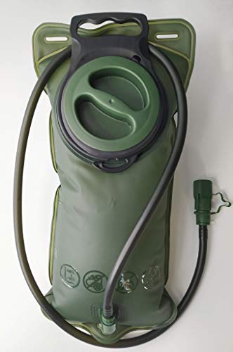 41degrees. Bolsa de Agua para Mochila Deportiva. Depósito de 2L de TPU Libre de BPA. Bolsa de Hidratación para Ciclismo, Camping, Senderismo o Trail. Verde