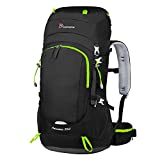 MOUNTAINTOP Mochila Trekking Hombre 50/60Litro Mochila de Senderismo Mochila de...