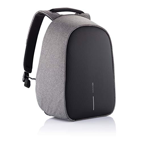 XD Design Bobby Hero Small Mochila Antirrobo USB Gris (Bolso Unisex)