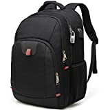 Mochila Antirrobo Impermeable, Mochila Portátil Hombre 17.3 Pulgadas Puerto USB...